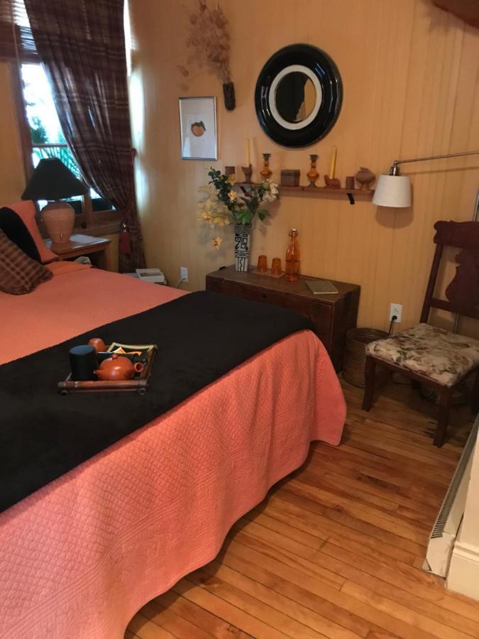 Bed and Breakfast Gite Au Toit Bleu Sainte-Famille Exterior foto