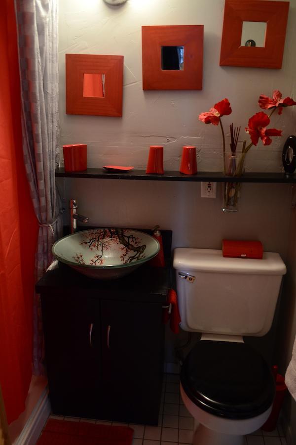 Bed and Breakfast Gite Au Toit Bleu Sainte-Famille Zimmer foto