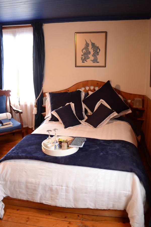 Bed and Breakfast Gite Au Toit Bleu Sainte-Famille Zimmer foto